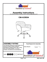 Furniture of America IDF-AC6534BK Installation guide