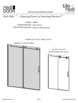 Redi Slide 28VCBHP05976 Installation guide