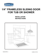 Basco Shower Door 4500-48RNBN User manual