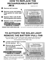 Argee RG820S Operating instructions