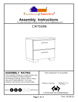 Furniture of America IDF-7049BK-N Installation guide