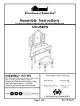 Furniture of AmericaIDF-DK5849SV