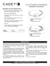 Cadet CTT1A User manual