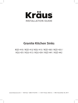 KRAUS KGD-442BLACK User manual