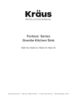 KRAUS KGD-54GREY User manual