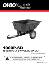 Ohio Steel 1000P-SD User manual