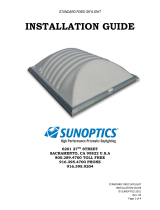 Sunoptics FK R2020 W25.500 L25.500 HEIGHT3 HD Operating instructions