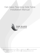 Fab Glass and Mirror CTB-FAB2300 Installation guide