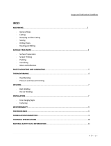 Trex 2448TX-1.5-BK-CPL Operating instructions