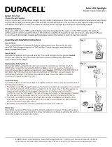 Duracell SS3C-F100L-BK-1 User manual