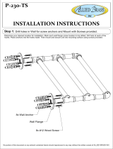 Allied Brass P-230-24-TS-SN Installation guide