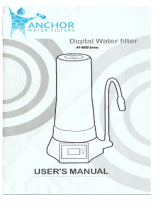 ANCHOR WATER FILTERS AF-9700-W User manual