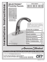 American Standard 605B163.002 Installation guide