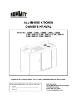 Summit C30ELGLASS Owner's manual