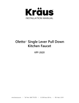 KRAUS KPF-2620BG Installation guide