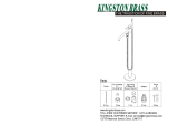 Kingston Brass HHKS7132DPL Installation guide