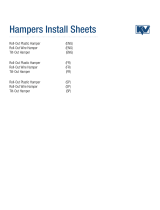 Knape & Vogt TO1713-1-W Installation guide