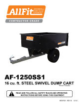 AllFitHD AF-1250SS1 Installation guide