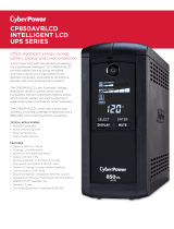 CyberPower CP850AVRLCD Specification