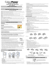 CyberPower CP850AVRLCD User guide