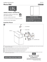 LBL Lighting WS1055SCLED930 Installation guide