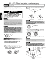 LG Electronics WDP4W Installation guide