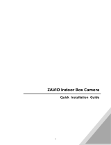 Zavio CF7200 Quick start guide