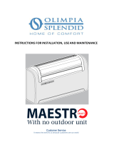 Olimpia Splendid Maestro Smart Series User manual