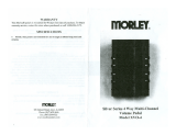 MORLEY XVO-4 4 CHANNEL VOLUME Owner's manual