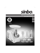 Sinbo SHB 3109 User guide