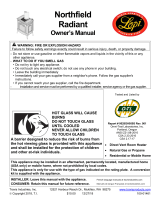 Lopi Northfield™ MV Gas Stove Owner's manual
