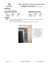 Lopi 430 Deluxe Gas Fireplace Insert User manual