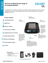 Escort ESCORT iXc Owner's manual