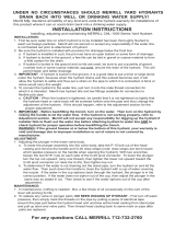 Merrill CNL7503 Installation guide