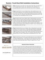 Natural Concrete Products Co FBSW112 Installation guide