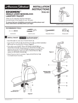 American Standard 7018101P.295 Installation guide