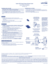 Leviton VB2-T5632-TH2 Installation guide