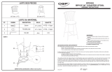 OSP Home Furnishings BRY6526-3 Operating instructions