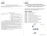 Olympia Faucets P-1230 Installation guide