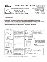 Amax Lighting LED-SL18WT Installation guide