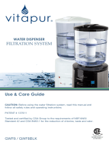 vitapur GWF8BLK Installation guide