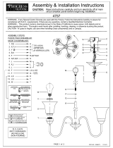 Progress Lighting P4757-15 Installation guide
