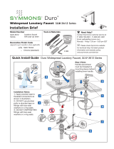 Symmons SLW-3612 Installation guide