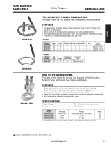 White Rodgers PG750 User manual