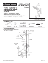 American Standard T455501.002 Installation guide