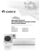 GREE VIR09HP115V1A Installation guide
