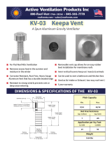 Active Ventilation KV-3-BL Specification