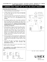 Livex Lighting 50696-91 Operating instructions