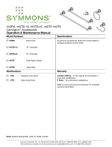 Symmons 443TB-24-STN Installation guide