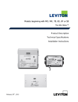 Leviton 6S101-B01 Installation guide